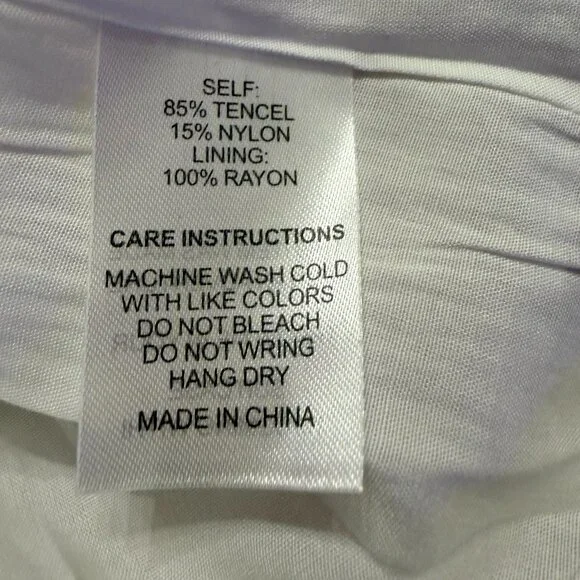 12th Tribe ~ Bound White Long Sleeve Micro Tunic Dress ~ NWT - Picture 8 of 9